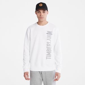 Timberland Sweatshirts Herre Hvide | YWGT08274