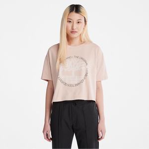 Timberland T Shirts Dame Lyserød | EWOG47650