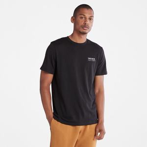 Timberland T Shirts Dame Sort | LFTJ02416