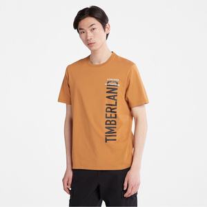 Timberland T Shirts Herre Brune | MVWS20567