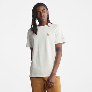 Timberland T Shirts Herre Hvide | VCKN04391