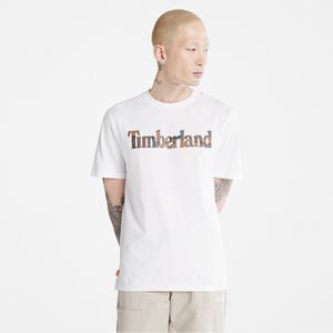 Timberland T Shirts Herre Hvide | YDNH58913