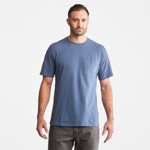 Timberland T Shirts Herre Indigo | JACO49306