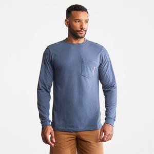 Timberland T Shirts Herre Indigo | YUOZ34659