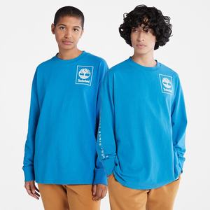 Timberland T Shirts Herre Lyseblå | ADIR52980