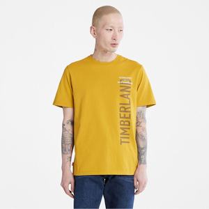 Timberland T Shirts Herre Sennep | UFNR63498