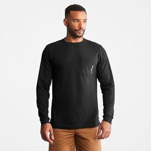 Timberland T Shirts Herre Sort | HMUD72510