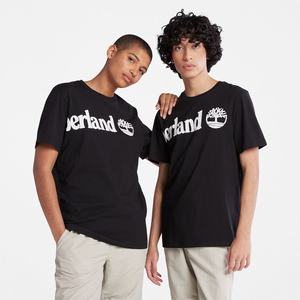 Timberland T Shirts Herre Sort | PFHJ68213