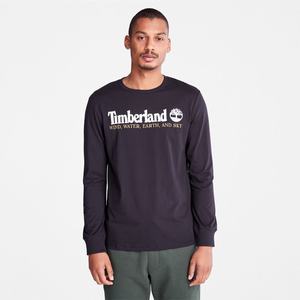 Timberland T Shirts Herre Sort | RPYK24860