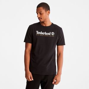 Timberland T Shirts Herre Sort | YCPE52817